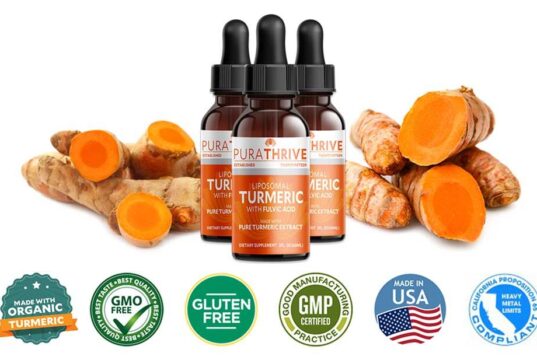 PuraTHRIVE Liposomal Turmeric is easy to digest and supports health